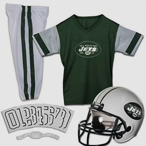 Kids Green Football Jersey Set